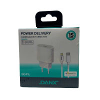 KIT CARREGADOR LIGHTNING 20W DANX DC41L