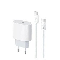 KIT CARREGADOR 20W DANX TIPO C/TIPO C DC41C