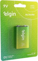 BATERIA 9V ELGIN ENERGY ALCALINA LW01