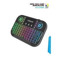 MINI TECLADO RGB LELONG LE-7704-1