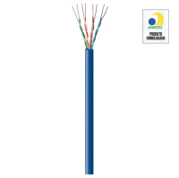 CABO DE REDE CAT5E FORTREK FK500C AZ METRO