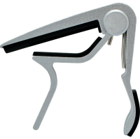 CAPOTRASTE PARA VIOLãO NYLON CTN-3 PRATA CUSTOM SOUND