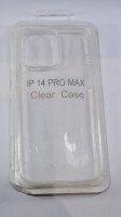 CAPA PARA APPLE IPHONE 14 PRO MAX SILICONE TRANSPARENTE