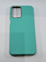 CAPA PARA MOTOROLA MOTO G23 / G13 SILICONE VELUDO VERDE áGUA