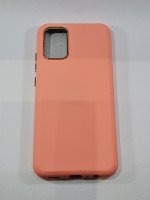 CAPA PARA SAMSUNG A02 / M02S / A03S ROSE SILICONE VELUDO
