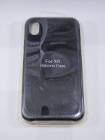 CAPA PARA APPLE IPHONE XR PRETA SILICONE CASE VELUDO