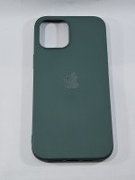 CAPA PARA APPLE IPHONE 12 PRO MAX VERDE SILICONE CASE VELUDO