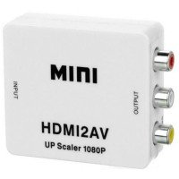 CONVERSOR DE SAIDA HDMI PARA AV HDMI2AV 1080P