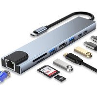 DOCK STATION HUB TIPO-C UDC-PHNR1008A