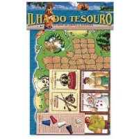 JOGO ILHA TESOURO SOLAPA 44PCS