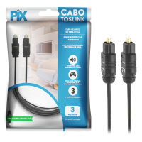 CABO OPTICO TOSLINK 3M PIX