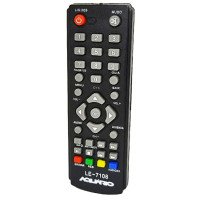 CONTROLE REMOTO COMPATÍVEL C/ CONVERSOR DE TV AQUÁRIO LE-7108