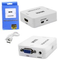 CONVERSOR VGA PARA HDMI FULL HD