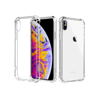 CAPA PARA APPLE IPHONE XS MAX SILICONE TRANSPARENTE