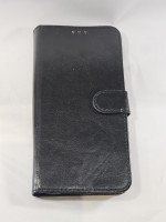 CAPA PARA MOTOROLA MOTO G54 TIPO CARTEIRA PRETA C/ PORTAL CARTãO