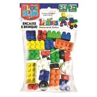BLOCOS DE MONTAR C/24 PCS SOLAPA REF 0002
