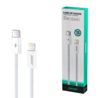 CABO TIPO C /LIGHTINING 30W  1,20MT DANX DU601L