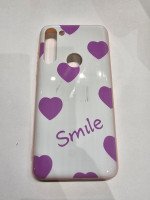 CAPA PARA MOTOROLA MOTO G8 POWER ROSA ACRíLICA ESTAMPADA SMILE