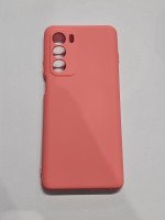 CAPA PARA MOTOROLA MOTO G200 SILICONE CASE VELUDO ROSA