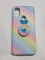 CAPA PARA MOTOROLA MOTO E40 PLáSTICO DURO ESTAMPADA COLORIDA COM POPS