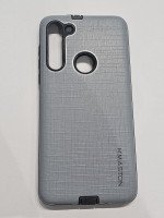 CAPA PARA MOTOROLA MOTO G8 PLáSTICO DURO CINZA