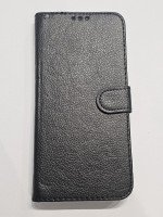 CAPA PARA MOTOROLA MOTO G8 PRETA TIPO CARTEIRA