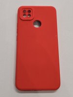 CAPA PARA REDMI 9C VERMELHA SILICONE CASE VELUDO
