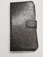 CAPA PARA REDMI NOTE 9S PRETA TIPO CARTEIRA