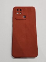 CAPA PARA REDMI 10C VERMELHA SILICONE CASE VELUDO