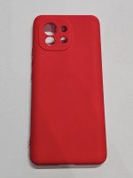 CAPA PARE MI 11 VERMELHA SILICONE CASE VELUDO