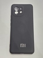 CAPA PARA MI 11 PRETA SILICONE CASE VELUDO