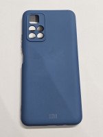 CAPA PARA REDMI NOTE 11S 5G / 11T 5G AZUL ESCURO SILICONE CASE VELUDO