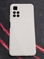 CAPA PARA REDMI NOTE 11S 5 E 11T 5G BRANCA SILICONE CASE VELUDO