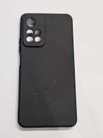CAPA PARA REDMI NOTE 11S 5G E 11T 5G PRETA SILCONE VELUDO