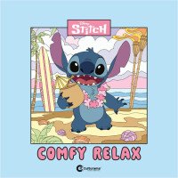 LIVRO DE COLORIR STITCH COMFY RELAX 24 PáGINAS - CULTURAMA