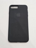 CAPA PARA APPLE IPHONE 7 E 8 SILICONE CASE VELUDO PRETA