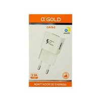 CARREGADOR TOMADA CA10-2 ALPHA GOLD 10W
