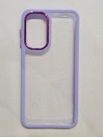 CAPA PARA SAMSUNG GALAXY A26 SILICONE COM ACRíLICO ROXO