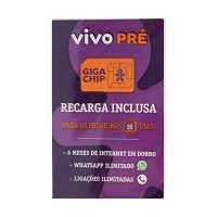 CHIP VIVO PRÉ C RECARGA INCLUSA DE 15 DIAS