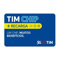 CHIP TIM PRÉ C RECARGA INCLUSA