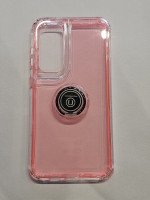 CAPA PARA SAMSUNG GALAXY S24 PLUS ROSE TRANSPARENTE SILICONE