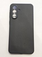 CAPA PARA SAMSUNG GALAXY A36 PRETA SILICONE VELUDO