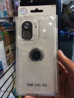 CAPA PARA REDMI 13C 4G TRANSPARENTE SILICONE GROSSA C ANEL