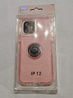 CAPA PARA APPLE IPHONE 12 SILICONE CASE C ANEL GROSSA TRANSPARENTE COLORIDA