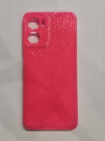 CAPA PARA MOTO G05 SILICONE ROSA C GLITTER