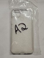 CAPA PARA REDMI A2 TRANSPARENTE GROSSA C BORDA BRANCA