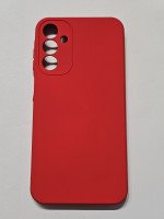 CAPA PARA SAMSUNG A15 SILICONE CASE VELUDO VERMELHA