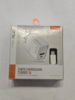 FONTE CARREGADOR TURBO 20W + CABO CC HC-62 PMCELL