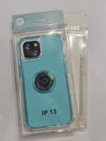 CAPA PARA APPLE IPHONE 13 SILICONE CASE TRANSPARENTE COM ANEL