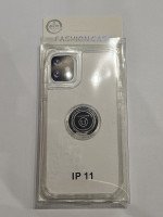 CAPA PARA APPLE IPHONE 11 TRANSPARENTE SILICONE COM ANEL